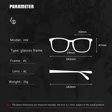 Load image into Gallery viewer, Clear Computer Anti Blue Light Glasses Women Eyewear Frame Men Square Blocking Glasses Optical Eyeglasses