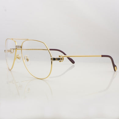 Clear Eye Glasses Frames For Men Transparent Rimless Carter Metal Designer Prescription Glasses Espejuelos Mujer