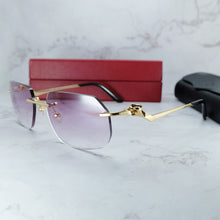 Load image into Gallery viewer, Clear Eyeglasses Frame Polygon Vintage Transparent Eye Glasses Mens Accessories Rimless  Carter Eyewear For Men And Women