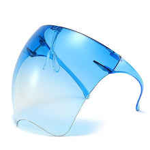 Load image into Gallery viewer, Clear Full Face Shield anti foggy Sunglasses Oversized  Visor Sun Glasses Safety Blocc Glasses Anti-Spray Mask Protective Goggle