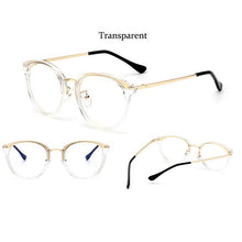 Load image into Gallery viewer, Clear Glasses Frames Women Eyeglasses Transparent Eyeglasses  Optical Prescription Spectacle Frames Clear Eyewear Eyeglass
