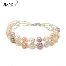 Carica l'immagine nel visualizzatore di Gallery, Clearance natural pearl bracelet female simple multicolor multi-layer jewelry girlfriend birthd gift
