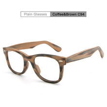Load image into Gallery viewer, Clearance processing retro sunglasses frame wood sunglasses men&#39;s bamboo sunglasses brand wood plate HB-031