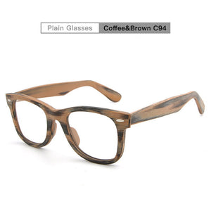 Clearance processing retro sunglasses frame wood sunglasses men's bamboo sunglasses brand wood plate HB-031