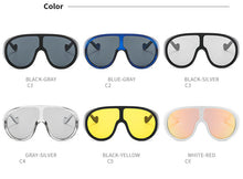 Load image into Gallery viewer, Climbling Hiking Oversized Sunglasses Womens Mens UV400 Big Frames Shades Sun Glasses Mens Sport Sunglasses