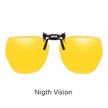 Load image into Gallery viewer, Clip On Glasses Men Polarized Photochromic Sunglasses Brand Design Night Vision Lens Mele  Glasses Lunette De Soleil