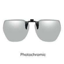 Load image into Gallery viewer, Clip On Glasses Men Polarized Photochromic Sunglasses Brand Design Night Vision Lens Mele  Glasses Lunette De Soleil