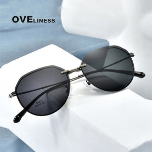 Clip On Glasses Men Sunglasses Women Magnetic Sunglasses Myopia Round Metal Optical Glasses Frame Prescription eyeglasses frames