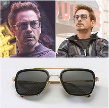 Load image into Gallery viewer, Clip On Nose Glasses Round Rimless Matrix Morpheus Sunglasses Mini Frameless Vintage Men Eyeglasses UV400