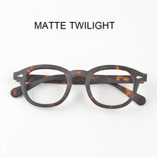 Load image into Gallery viewer, Clip On Sunglasses Polarized Lens Men Women Johnny Depp Glasses  Brand Vintage Lemtosh Acetate Glasses Frame Top quality