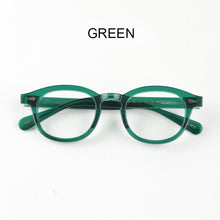 Load image into Gallery viewer, Clip On Sunglasses Polarized Lens Men Women Johnny Depp Glasses  Brand Vintage Lemtosh Acetate Glasses Frame Top quality