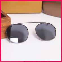 Load image into Gallery viewer, Clip On Sunglasses Polarized Lens Men Women Johnny Depp Glasses  Brand Vintage Lemtosh Acetate Glasses Frame Top quality