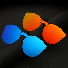 Load image into Gallery viewer, Clip on Flip up Polarized Lens For Prescription Glasses Women Men UV400 Protection Sunglasses Over Eyeglasses gafas de sol