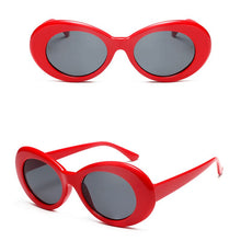 Load image into Gallery viewer, Clout Goggles Kurt Cobain Glasses Men Women Luxury Brand Designer Oval Sunglasses Female Male NIRVANA Sun Glasses UV400