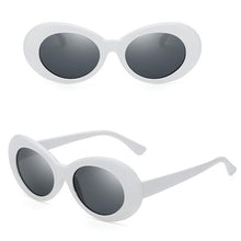 Load image into Gallery viewer, Clout Goggles Kurt Cobain Glasses Men Women Luxury Brand Designer Oval Sunglasses Female Male NIRVANA Sun Glasses UV400
