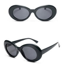 Load image into Gallery viewer, Clout Goggles Kurt Cobain Glasses Men Women Luxury Brand Designer Oval Sunglasses Female Male NIRVANA Sun Glasses UV400