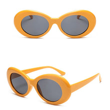 Load image into Gallery viewer, Clout Goggles Kurt Cobain Glasses Men Women Luxury Brand Designer Oval Sunglasses Female Male NIRVANA Sun Glasses UV400