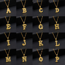 Carica l&#39;immagine nel visualizzatore di Gallery, Collier Femme 2020 Capital Letter Neckaces For Women Boho Jewelry Stainless Steel Alphabet Initial Necklace Best Friend Gift