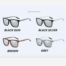 Load image into Gallery viewer, Color Change Grey  Photochromic Polarized Sunglasses Men Women Square Classic Chameleon Glaases Transition Lens  BM19  No Case