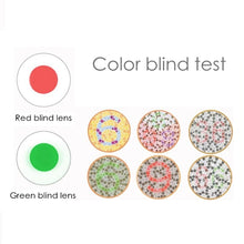 Load image into Gallery viewer, Color-blindness Glasses Lnvisible Red Green Color Blind Glasses Women Men Colorblind Invisible Driver License Look Picture Test