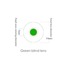Load image into Gallery viewer, Color-blindness Glasses Lnvisible Red Green Color Blind Glasses Women Men Colorblind Invisible Driver License Look Picture Test