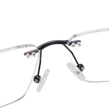 Load image into Gallery viewer, Colorful Rectangular Rimless Men And Women Optical Spectacles Frame With TR90 Temple For Myopia Prescription Lenses