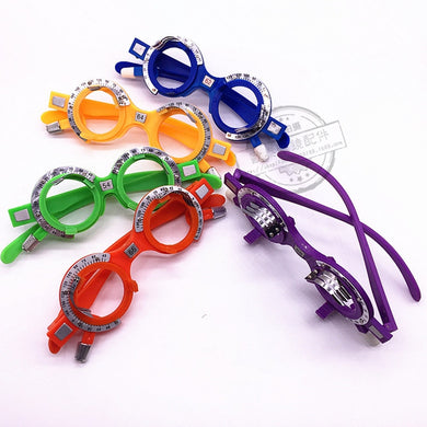 Colorful Plastic Optical Glasses Lens Trial Frame Optometry Optician Equipment 52mm - 70mm Eyeglass Accessories