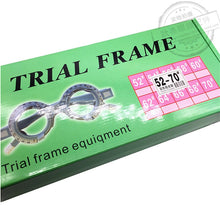 Load image into Gallery viewer, Colorful Plastic Optical Glasses Lens Trial Frame Optometry Optician Equipment 52mm - 70mm Eyeglass Accessories