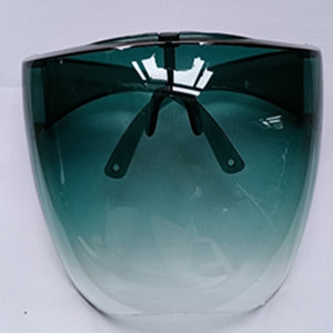 Colorful/Transparent Protective Mask Sunglasses Men Full Face Shield Sunglasses Women Dustproof Safety Mask Goggles Glasses
