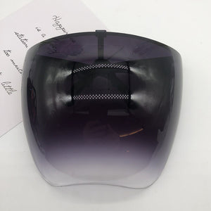 Colorful/Transparent Protective Mask Sunglasses Men Full Face Shield Sunglasses Women Dustproof Safety Mask Goggles Glasses