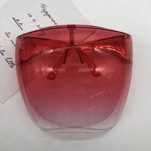 Load image into Gallery viewer, Colorful/Transparent Protective Mask Sunglasses Men Full Face Shield Sunglasses Women Dustproof Safety Mask Goggles Glasses