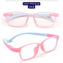 Carica l&#39;immagine nel visualizzatore di Gallery, Colourful Flexible Silicon Children&#39;s Optical Frames Soft Spectacles Boys Girls Eyeglasses Light Vision Eyewears Baby Glasses