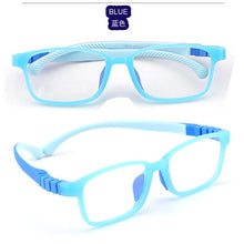 Carica l&#39;immagine nel visualizzatore di Gallery, Colourful Flexible Silicon Children&#39;s Optical Frames Soft Spectacles Boys Girls Eyeglasses Light Vision Eyewears Baby Glasses
