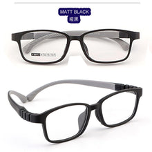Carica l&#39;immagine nel visualizzatore di Gallery, Colourful Flexible Silicon Children&#39;s Optical Frames Soft Spectacles Boys Girls Eyeglasses Light Vision Eyewears Baby Glasses