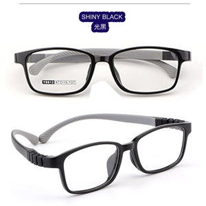 Colourful Flexible Silicon Children's Optical Frames Soft Spectacles Boys Girls Eyeglasses Light Vision Eyewears Baby Glasses