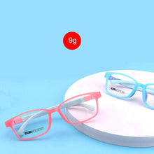 Carica l&#39;immagine nel visualizzatore di Gallery, Colourful Flexible Silicon Children&#39;s Optical Frames Soft Spectacles Boys Girls Eyeglasses Light Vision Eyewears Baby Glasses