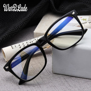 Computer Blue light Ray optical glasses PC Anti radiation glass Vision Eye Strain protection women Men Glasses Frame WBL