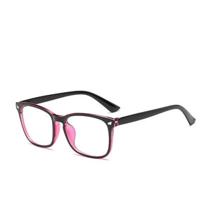 Computer Blue light Ray optical glasses PC Anti radiation glass Vision Eye Strain protection women Men Glasses Frame