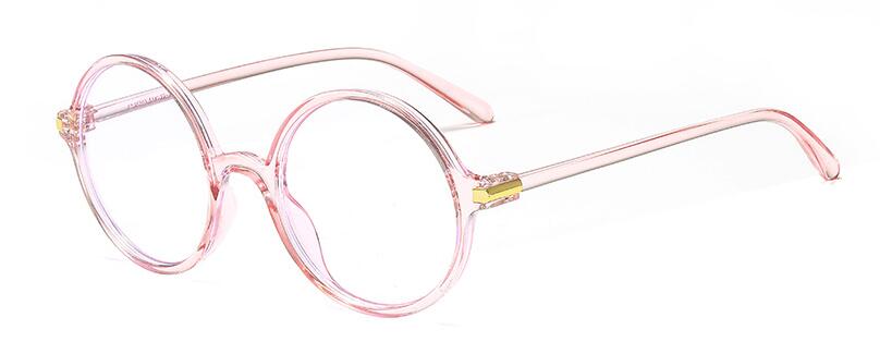 Computer Glasses Blue Light Anti Lenses Transparent Round Optical Frames UV Blocking Gaming Filter Clear Eye Glasses Frame