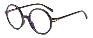 Computer Glasses Blue Light Anti Lenses Transparent Round Optical Frames UV Blocking Gaming Filter Clear Eye Glasses Frame