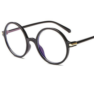 Computer Glasses Blue Light Anti Lenses Transparent Round Optical Frames UV Blocking Gaming Filter Clear Eye Glasses Frame