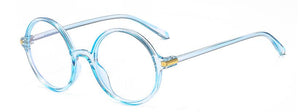 Computer Glasses Blue Light Anti Lenses Transparent Round Optical Frames UV Blocking Gaming Filter Clear Eye Glasses Frame