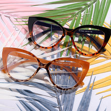 Load image into Gallery viewer, Computer Glasses Double Color Frame Women Men Anti Blue Light Round Eyewear Blocking Glasses Optical Spectacle Eyeglass TR90