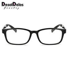 Load image into Gallery viewer, Computer Glasses Men Women Square Anti Blue Light Radiation Coating Film Tinted 0 Degree Clear Lens for Work Home Gaming