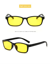 Load image into Gallery viewer, Computer Glasses Men Women Square Anti Blue Light Radiation Coating Film Tinted 0 Degree Clear Lens for Work Home Gaming