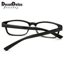 Load image into Gallery viewer, Computer Glasses Men Women Square Anti Blue Light Radiation Coating Film Tinted 0 Degree Clear Lens for Work Home Gaming