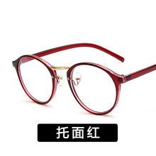 Load image into Gallery viewer, Computer Glasses eyeglasses frame women 2023 Spectacle Frames Optical Frames Clear Eyeware Women Round Clear Lens Fake Glasses