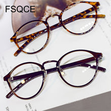Load image into Gallery viewer, Computer Glasses eyeglasses frame women 2023 Spectacle Frames Optical Frames Clear Eyeware Women Round Clear Lens Fake Glasses