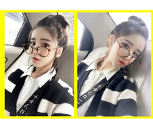 Load image into Gallery viewer, Computer Glasses eyeglasses frame women 2023 Spectacle Frames Optical Frames Clear Eyeware Women Round Clear Lens Fake Glasses