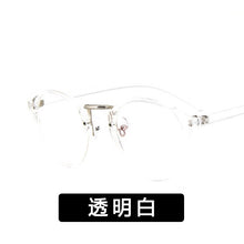 Load image into Gallery viewer, Computer Glasses eyeglasses frame women 2023 Spectacle Frames Optical Frames Clear Eyeware Women Round Clear Lens Fake Glasses